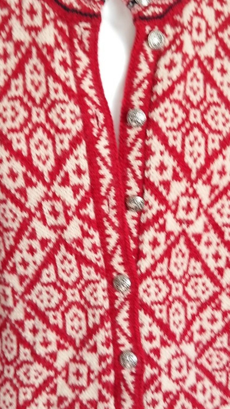 Wool Cardigan Womens L