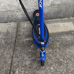 Electric scooter Blue