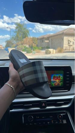 burberry slides