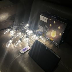 Solar Patio String Lights NEW