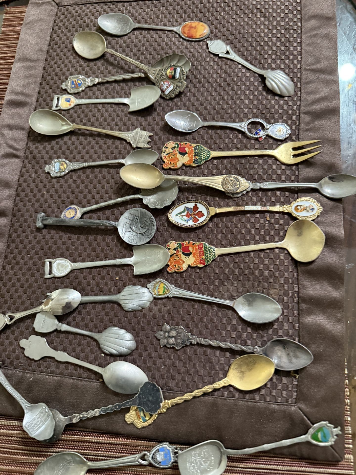 Lot Of 27 Travel Spoons