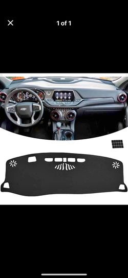 Dashboard Cover Nonslip Car Dash Board Mat Fit for 2019-2023 Chevrolet Blazer Sunshad