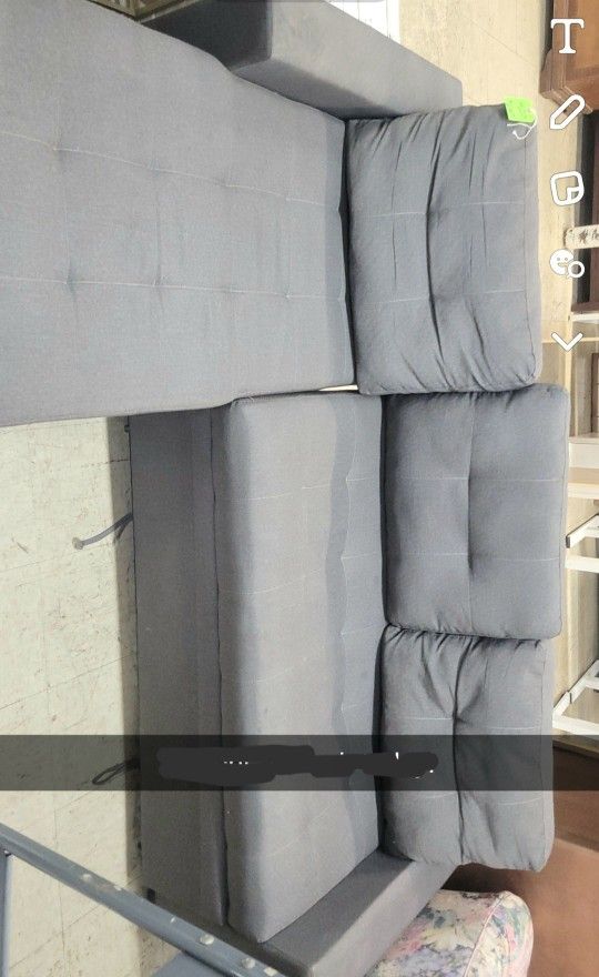 Small L couch