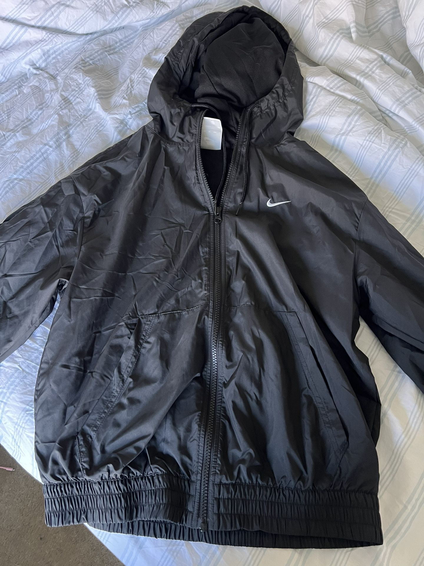 Black Nike Windbreaker
