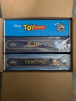 Disney VHS Lot – Toy Story, Aladdin, Lion King