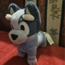 BLUEY AND FRIENDS COUSIN SOCKS BLUEY PUPPY PLUSH MOOSE ANIMAL TOY 