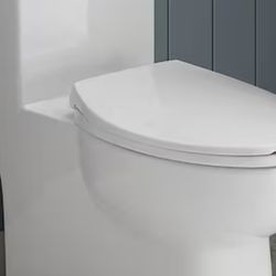 Piece Toilets / Swiss Madison One Piece Toilets Swiss Madison Classe 1-Piece 1.1 GPF/1.6 GPF Dual Flush Elongated Toilet in White, Seat Included 