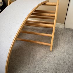 Toddler Balance Board And Climbing Triangle 