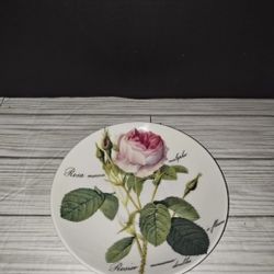 Vintage Roy Kirkham Redoute Roses Fine Bone China Saucer Vintage Plate 1996