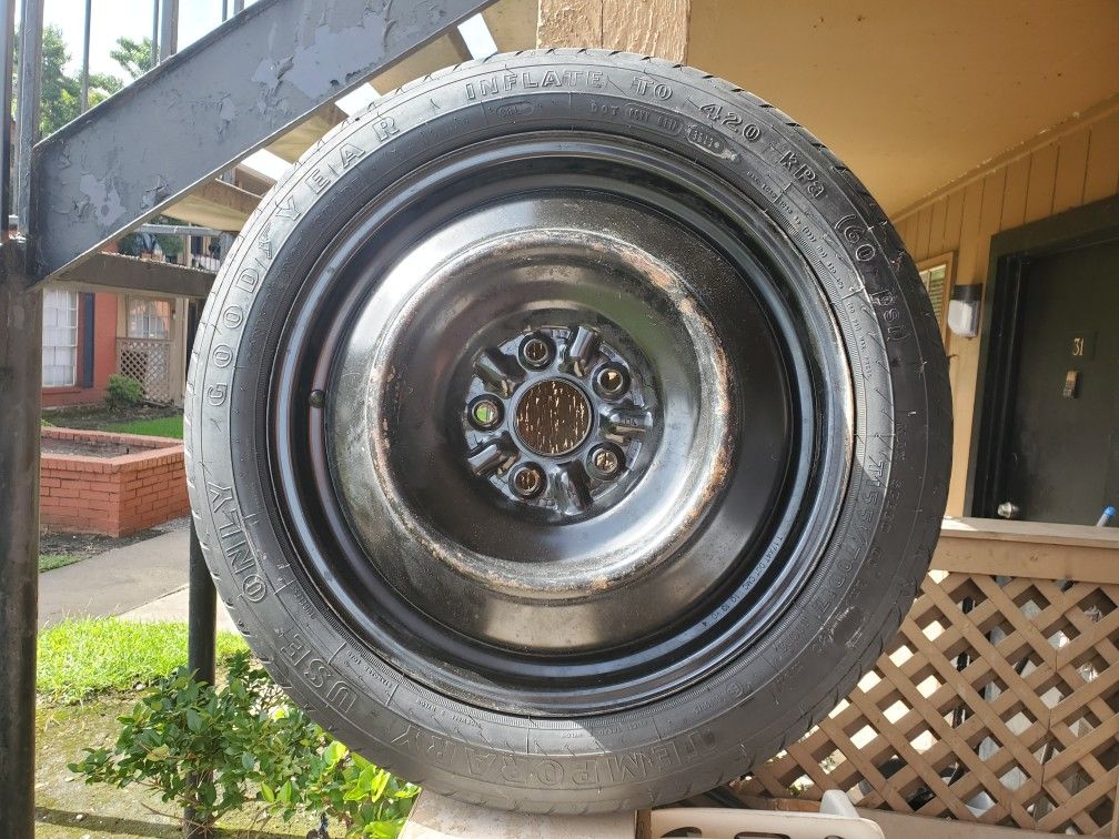Good Year temporary spare tires T155/70D17 For Toyota Camry And Honda