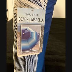 Nautica 7 foot  Beach umbrella