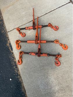 Ratchet load binder qty of 3