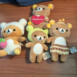 Rilakkuma plushies
