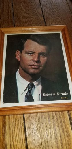Robert Kennedy giant postcard
