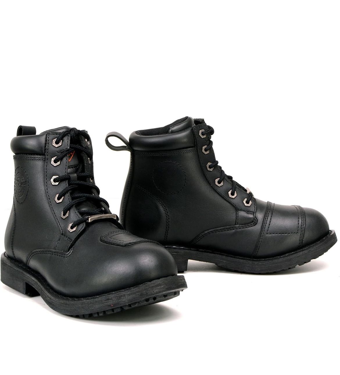 Milwaukee Leather Women's Premium Leather Classic Motorcycle Riding Boots