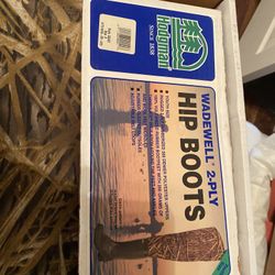 Just Lowered Price!    Hip Waders, Never Been Taken Out Of The Box