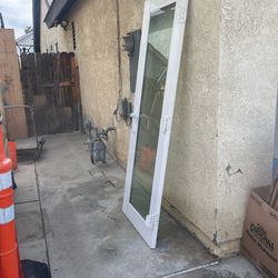 Glass door