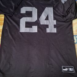 Raiders Woodson  Jersey  Size Large 