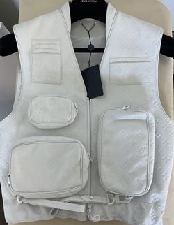 Louis Vuitton Monogram Embossed Leather Utility Vest