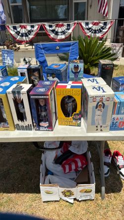 Dodgers bobble heads
