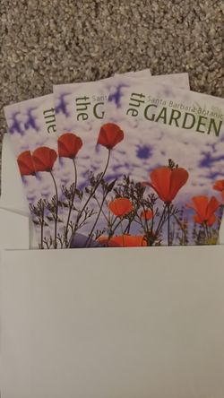 4 tickets to sb botanical garden