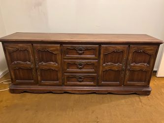 French Provincial Wood dresser