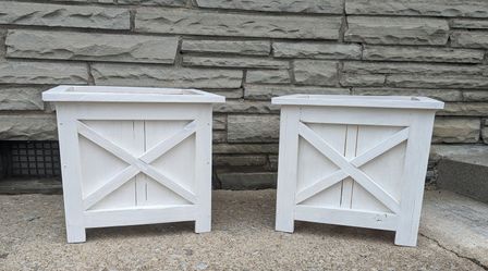 Wooden Planter Boxes
