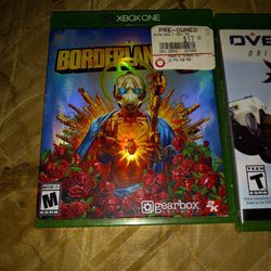 Borderlands 2 And Overwatch For Xbox One 