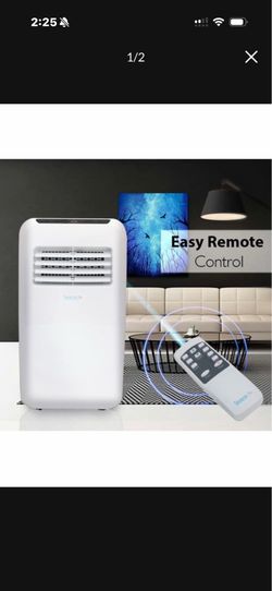 Portable Electric Air Conditioner Unit - 900W 8000 BTU Power Plug In AC Cold Indoor Room Conditioning System w/ Cooler, Dehumidifier, Fan, Exhaust Hos