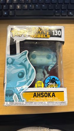 Ahsoka #130 Holographic GITD Funko Pop — L.A. Comic Con Exclusive