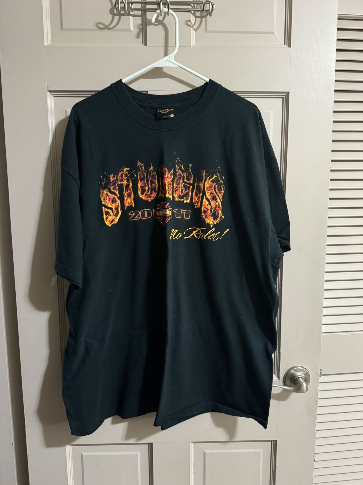 HARLEY DAVIDSON 2011 STURGIS SOUTH DAKOTA T-SHIRT Large Hill City Size 2XL