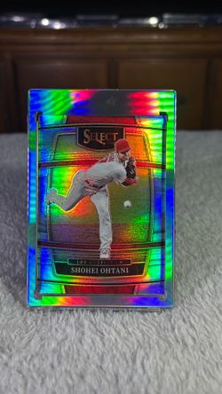2022 Panini Select Shohei Ohtani Silver Holo