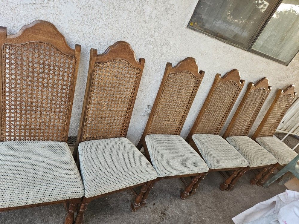Vintage Wood Chairs