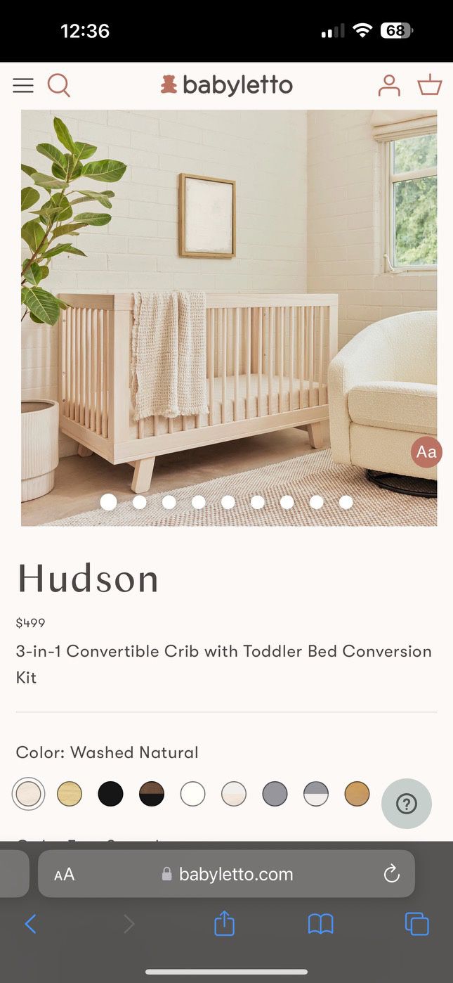 Baby Crib 3-1 