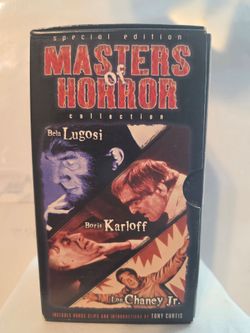 Masters of Horror Collection Special Edition VHS