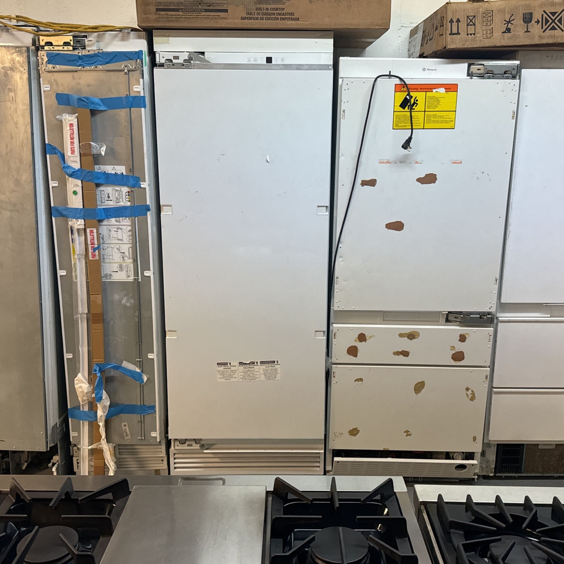 GE MONOGRAM FREEZER 30” INCH PANEL READY