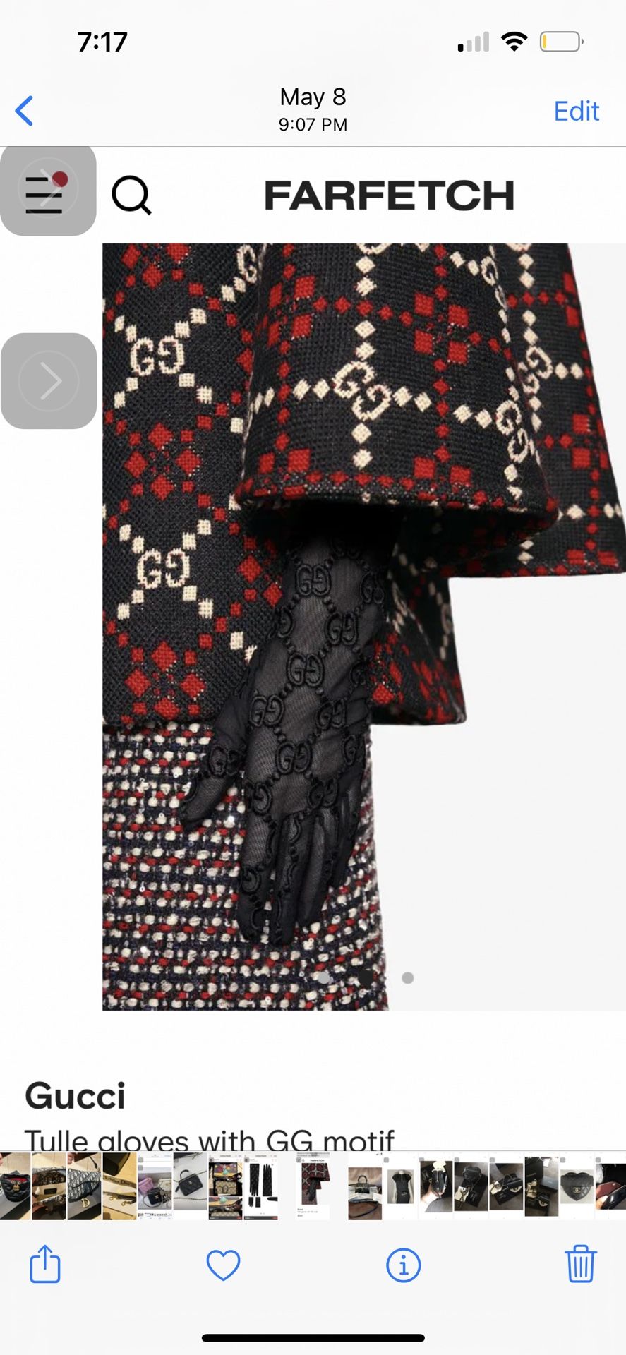 Gucci Gloves