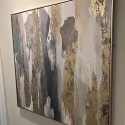 Gold Accent Painting.