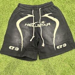 Black Hellstar Shorts (Sizes M, L) - Negotiable