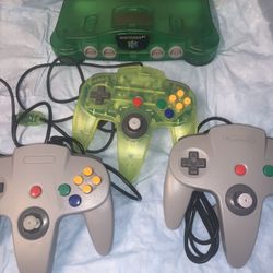 Nintendo 64 Green