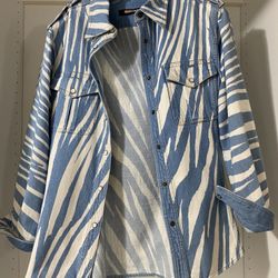 Roberto Cavalli jean jacket