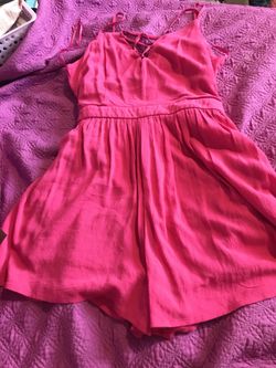 Pink romper