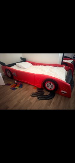 Kids car bed