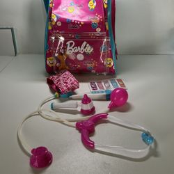 Mattel Barbie Purse Bag Kids Backpack Yellow Dog Carrier Blue Pink Vinyl