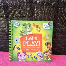 Leapfrog Leapstart 3D let's Play Preschool To First Grade Sampler Book