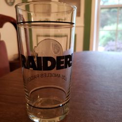 LA Raiders Glass
