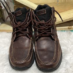 Rockport XCS HydroShield Brown Leather Boots sz 11 W -K53133