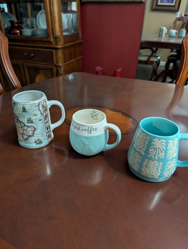 3 Very Unique Coffee Mugs