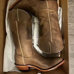 Nocona Brown Leather Boots 