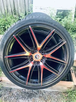 Complete Set Of 4 Spec 1 Rims/tires